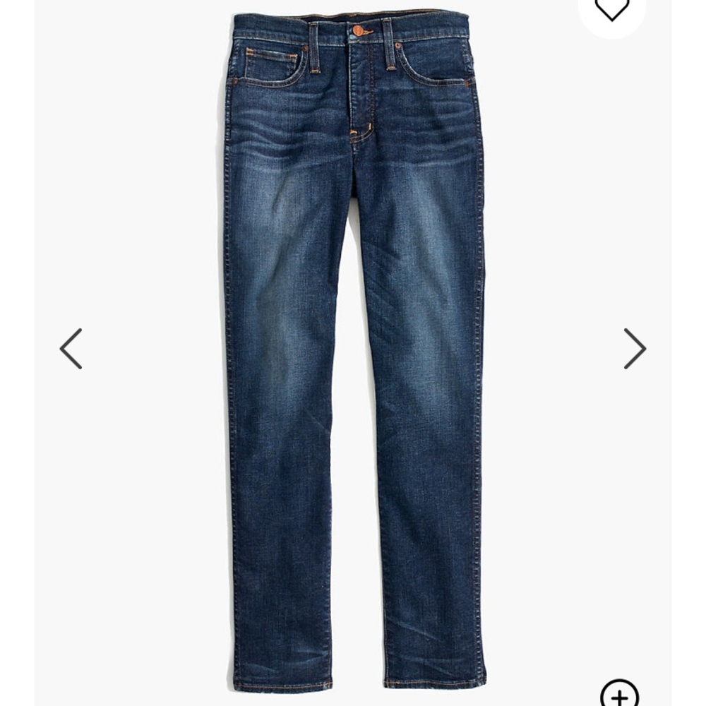 Madewell Slim Straight Jeans NWOT